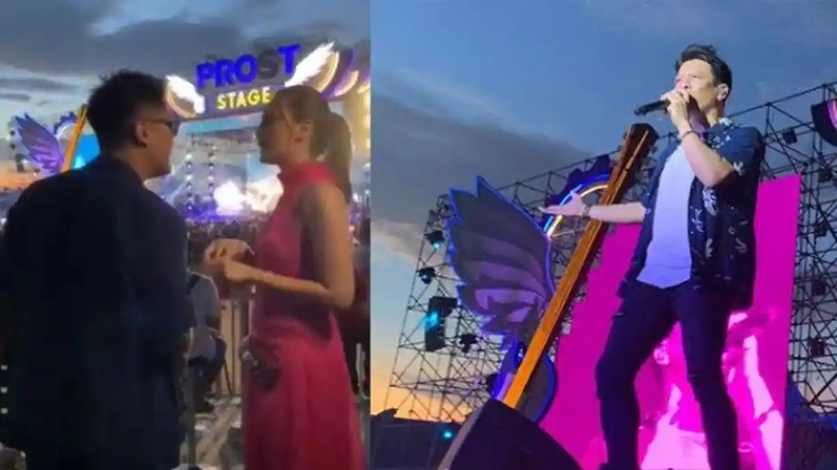 Luna Maya Sengaja Datang ke 'Prost Fest' Demi Nonton Langsung Ariel NOAH, Bakal CLBK?