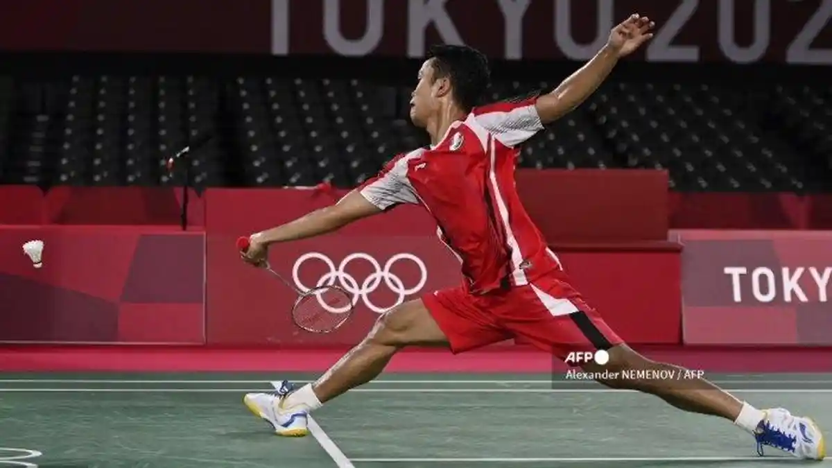 JADWAL Semifinal Badminton Olimpiade Tokyo 2020 Anthony Ginting vs Chen Long, Live di TVRI