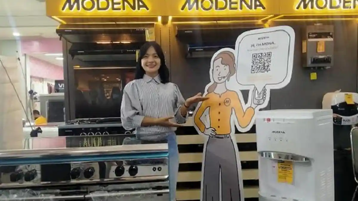 Modena Usung Front Loading 10kg di Pameran Modern Electronic Java Supermall Semarang