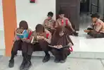 Siswa di Sidrap Sambut Gembira Perpustakaan Keliling
