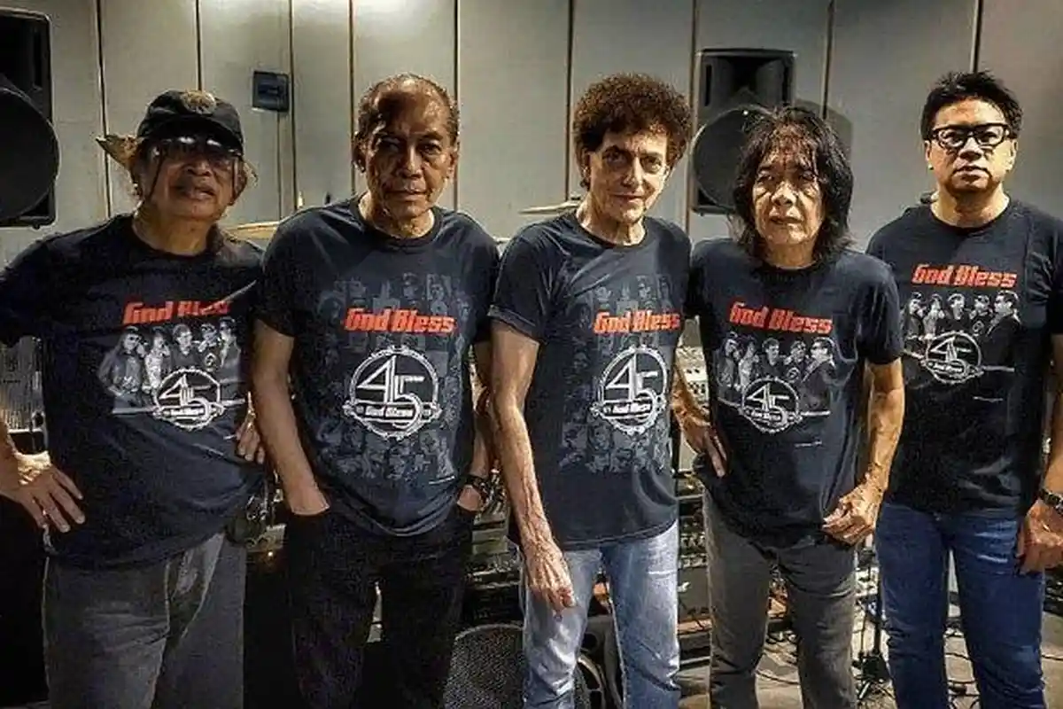 Malam Ini God Bless Gelar Konser Amal Virtual, Bantu Musisi dan Kru