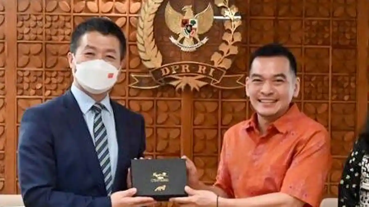 Bertemu Dubes Tiongkok, Daniel Johan Dorong Tingkatkan Kerjasama Bilateral Indonesia-Tiongkok