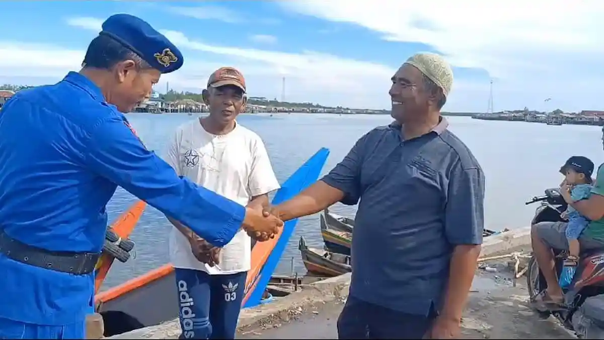 Sat Pol Airud Polres Langkat Sampaikan Pesan Kamtibmas untuk Menciptakan Pemilu Damai 2024