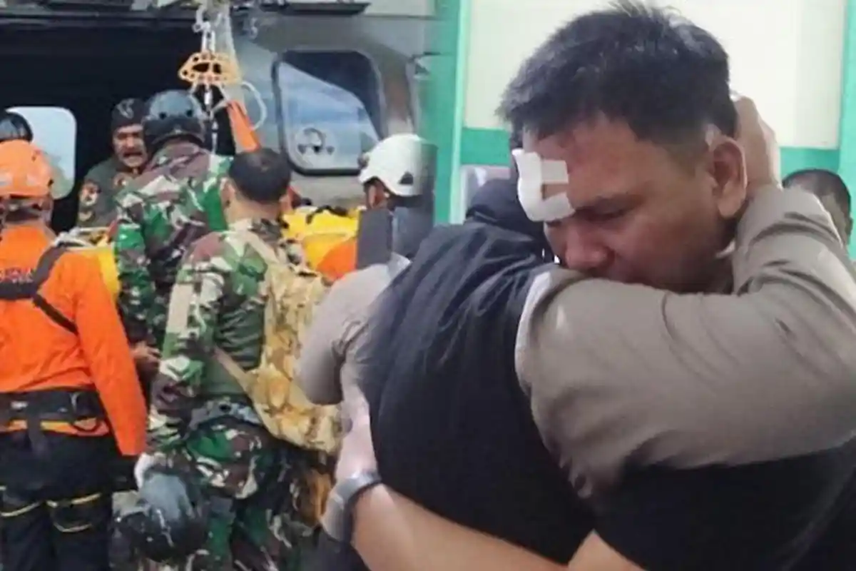 Helikopter Terhempas, Aipda Susilo Tidak Terluka, Kompol Ayani Cuma Luka Gores