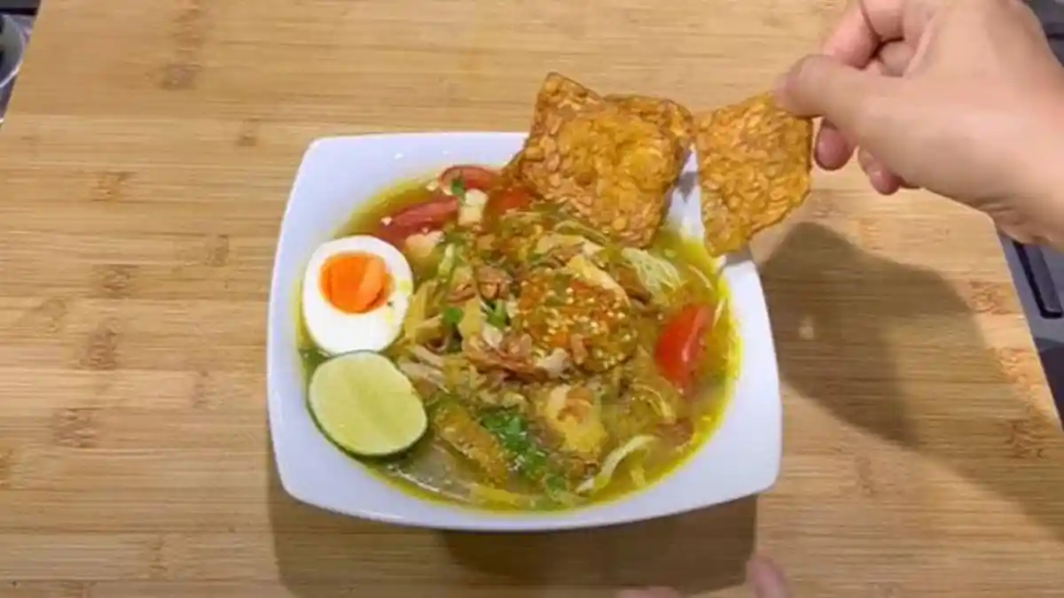 Resep Buat Buka Puasa dan Sahur, Soto Ayam Kuning