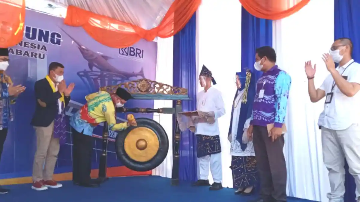 Bupati Sayed Jafar Resmikan Gedung Baru BRI Cabang Kotabaru