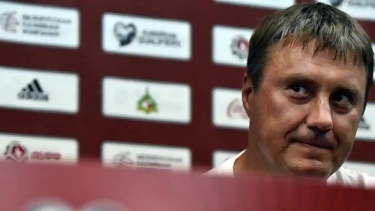 Aliaksandr Khatskevich: Meski Kalah dari Spanyol Kami Tetap Bangga