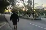 Jalan Sore Jadi Gaya Hidup Sehat Warga di Kota Waingapu
