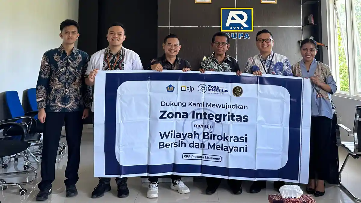 Ajak Lapor SPT, Wajib Pajak Dukung KPP Maumere Raih ZI WBBM