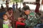 TNI Berikan Pelayanan Kesehatan Gratis Bagi Warga Epem