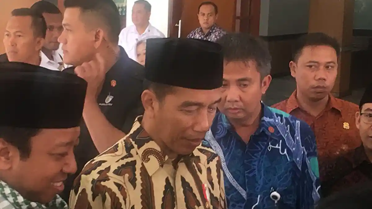 Jokowi Datang Terakhir di Pertemuan Penentuan Cawapresnya