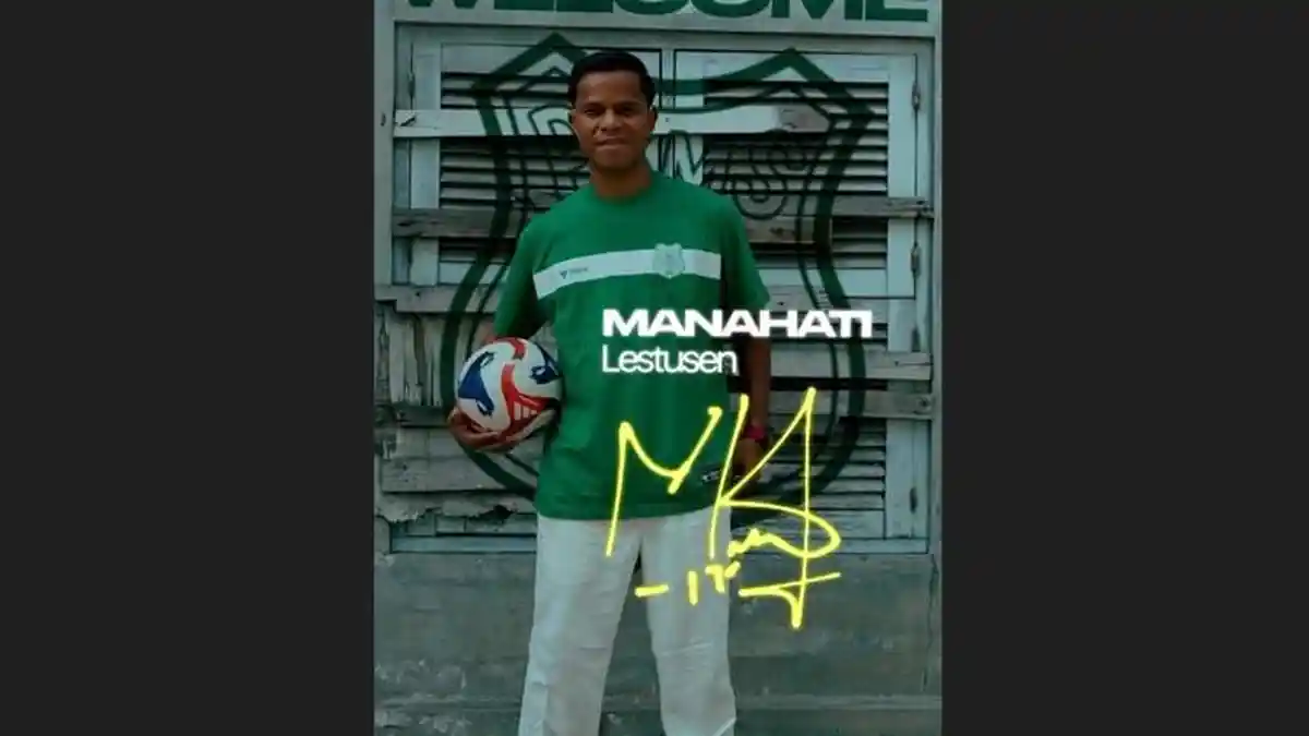 Eks Kapten PS TNI, Manahati Lestusen Resmi Bergabung ke PSMS Medan