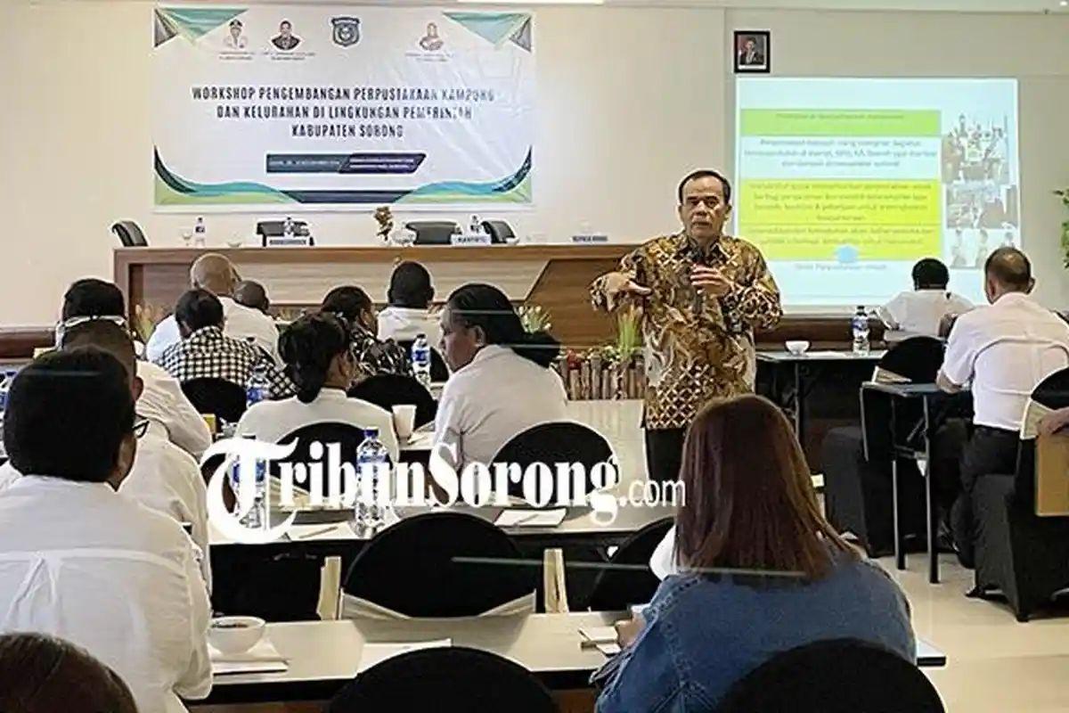 Dorong Pengembangan Literasi dari Kampung-kampung di Kabupaten Sorong