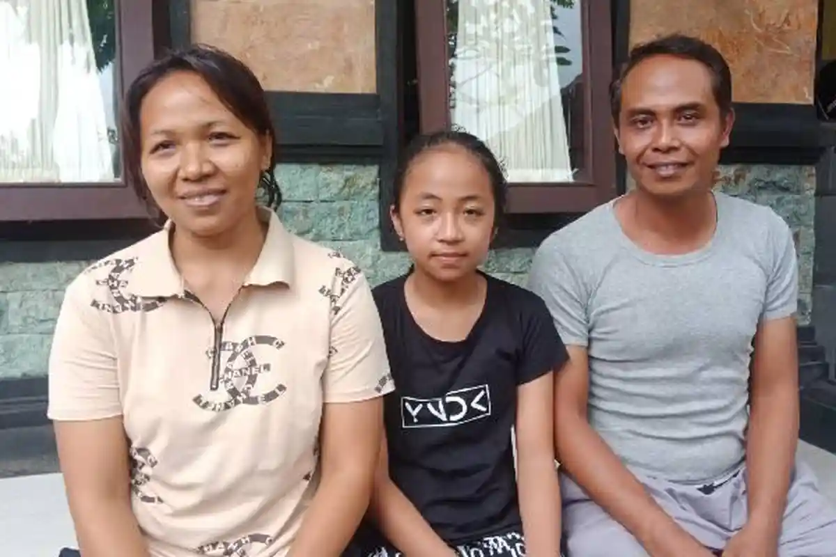 Gugup Bertemu Presiden Jokowi, Yuna Siswa SD Bangli Berharap Ikut Olimpiade Internasional