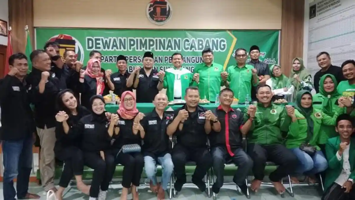Kemarin ke PKS, Hari Ini PDIP Kunjungi Markas PPP Sumedang, Besok ke Gerindra, Bahas Koalisi?