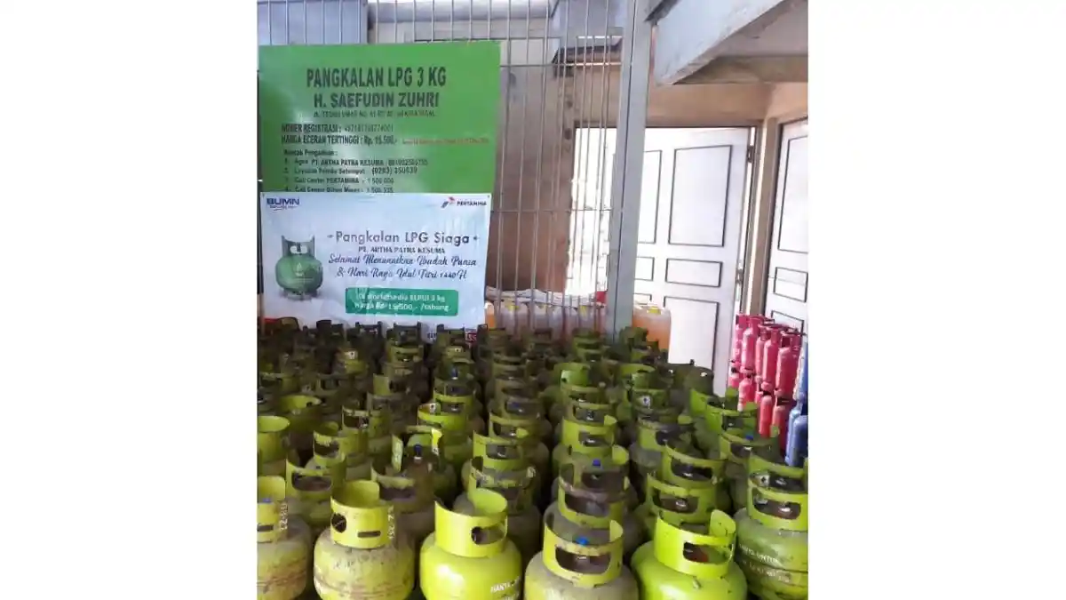 Jamin Ketersediaan LPG di Tegal, Pertamina Tambahkan 57.120 Tabung LPG 3 Kilogram