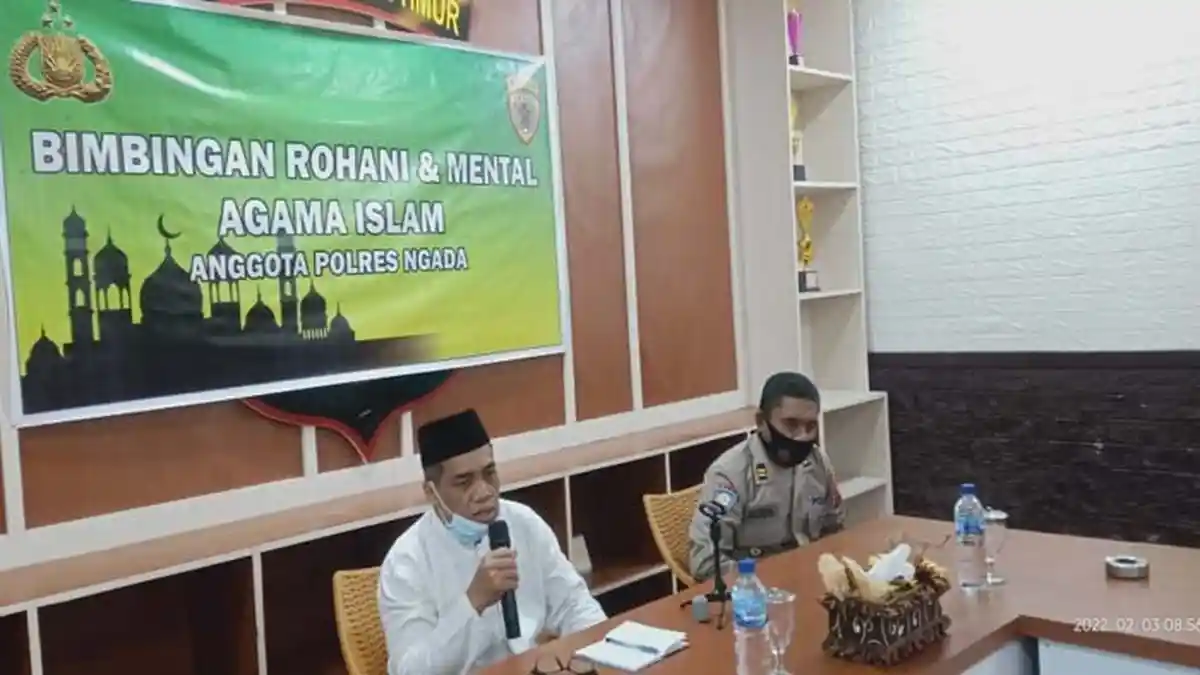 Polres Ngada Gelar Pembinaan Rohani dan Mental Bagi Para Personal