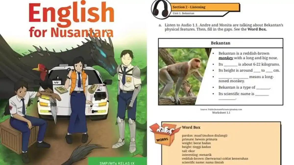 Kunci Jawaban Soal Bahasa Inggris Kelas 9 SMP Halaman 24 Kurikulum Merdeka, Section 2 - Listening
