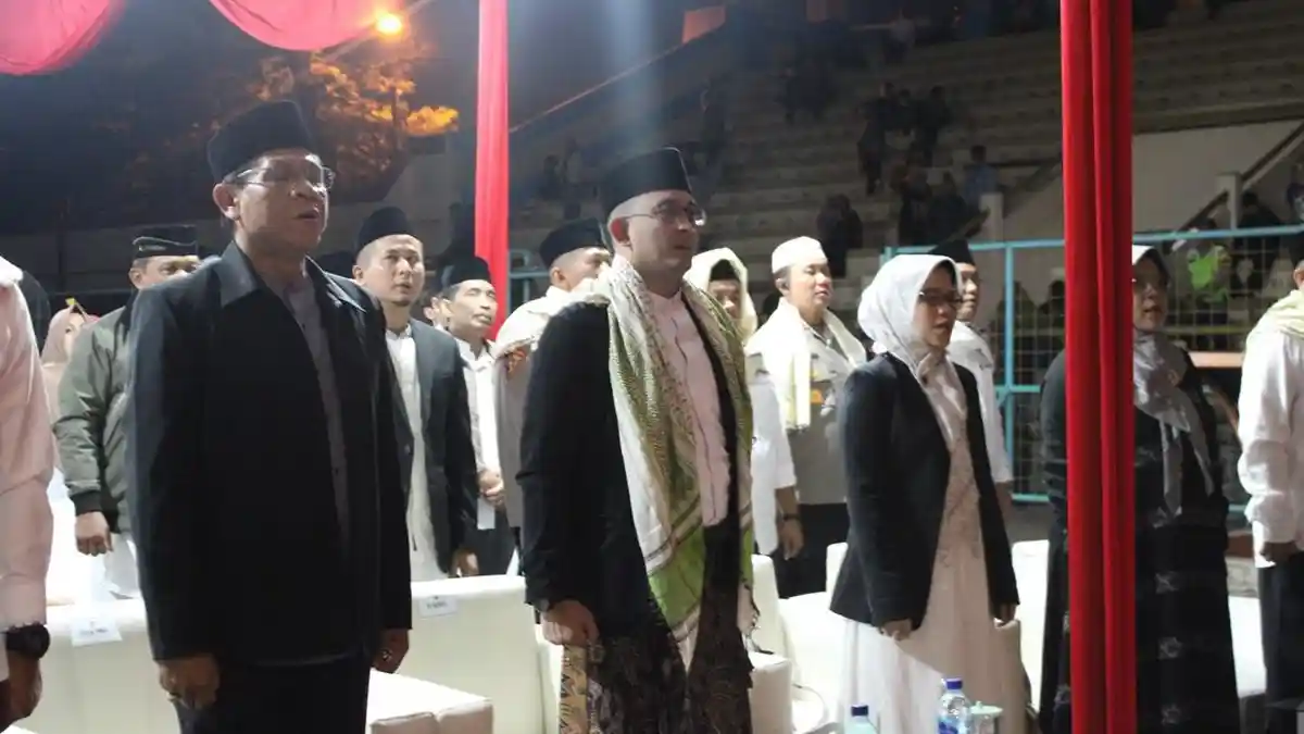 Kadiv SDM dan Litbang KPU Jateng Mey Nurlela Hadiri Banyumas Bersholawat