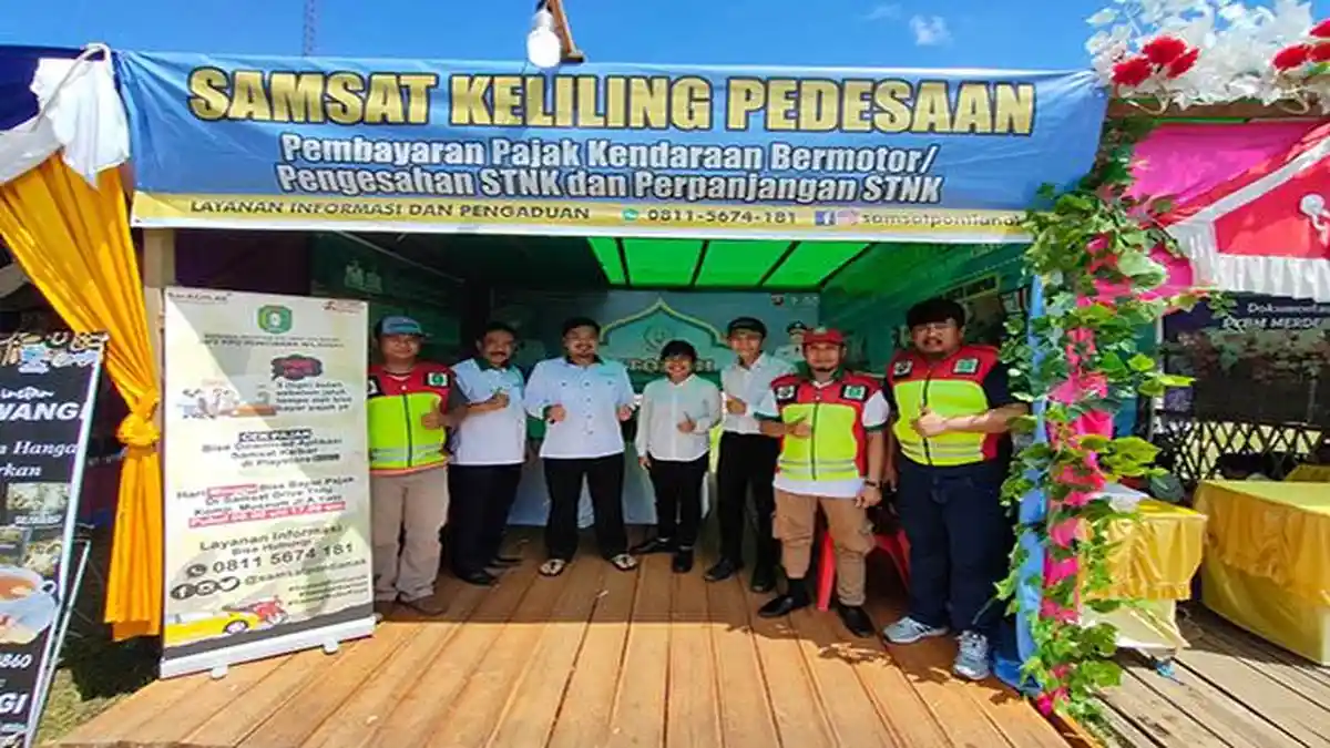 Jemput Bola, Pelayanan Samsat Keliling Desa di Kabupaten Kubu Raya