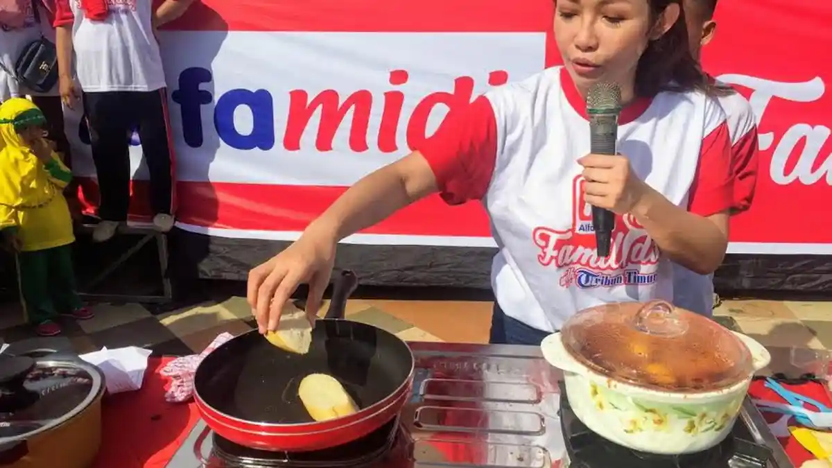 Juri Cantik Masterchef Ini Demo Masak di Jalan Santai Alfamidi dan Tribun Timur