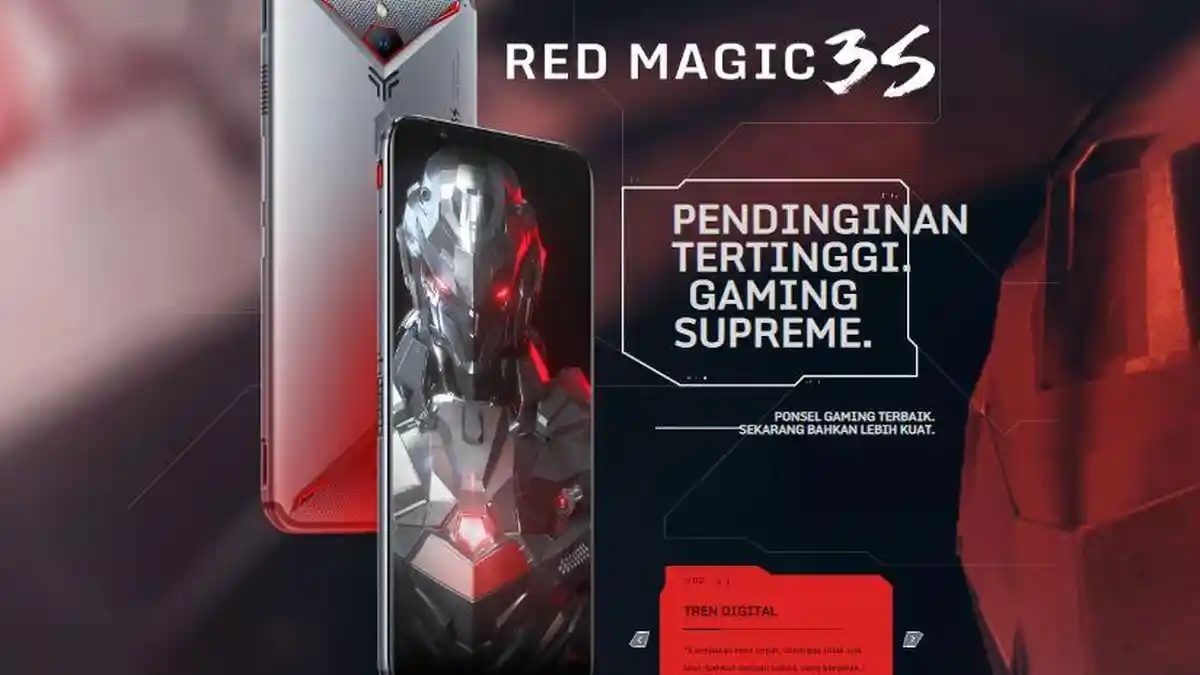 Harga dan Spesifikasi Nubia Red Magic 3S: Ponsel Gaming yang Dijual Rp 6,9 Juta, Ini Fiturnya