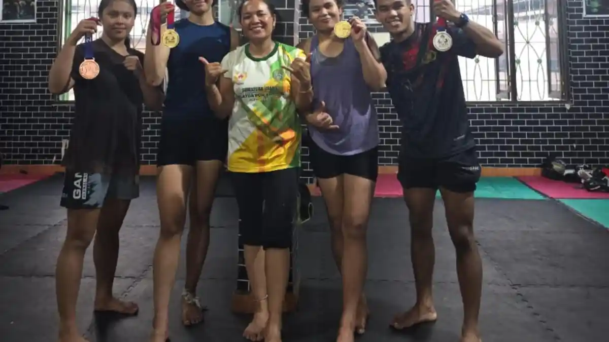 4 Atlet Kickboxing Sumut Berhasil Sumbang 4 Medali untuk Indonesia dari Kejuaraan di Kamboja
