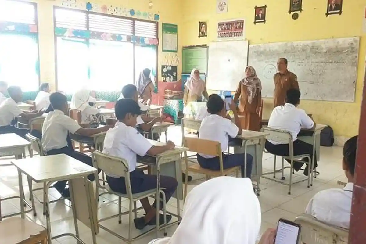 10.199 Pelajar di Pidie Ikut Ujian Akhir Semester, Ini 16 Sekolah Laksanakan UAS Sistem CAT