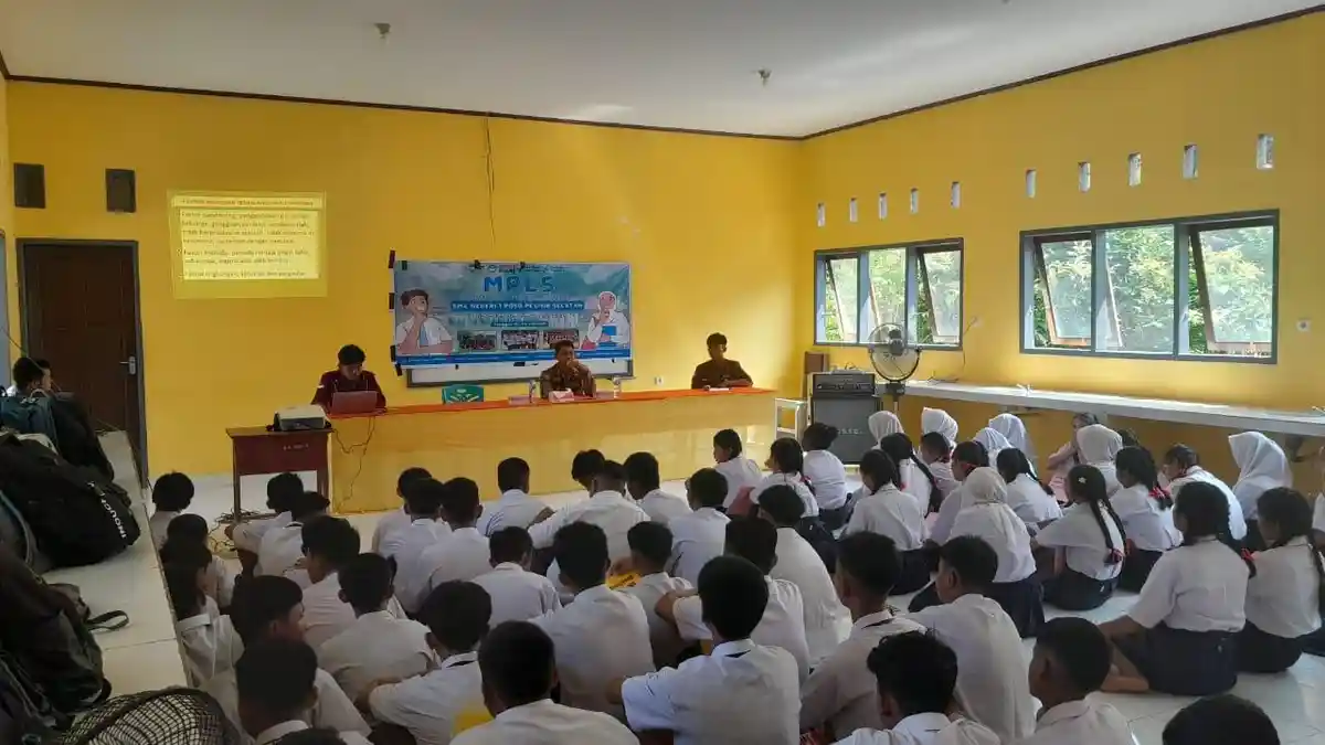 Kapolsek Poso Selatan Ingatkan Pelajar Bahaya Intoleransi dan Paham Radikal