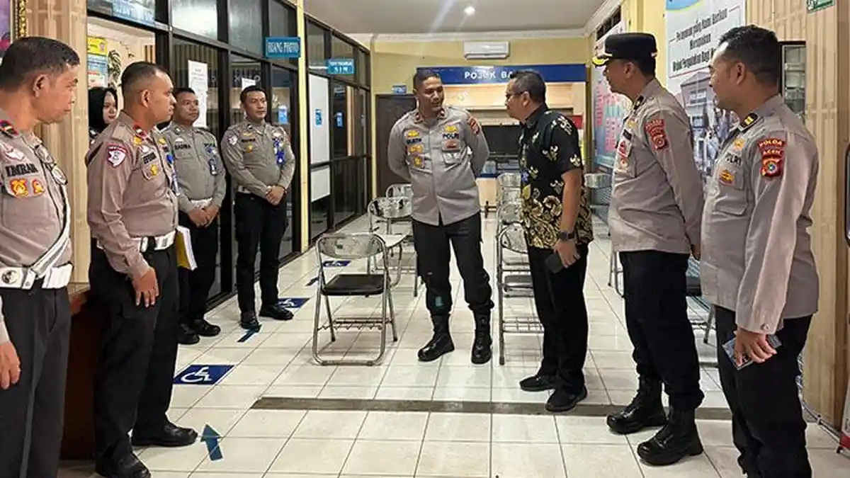 Tim Mabes Polri Verifikasi Layanan Publik Polres Lhokseumawe