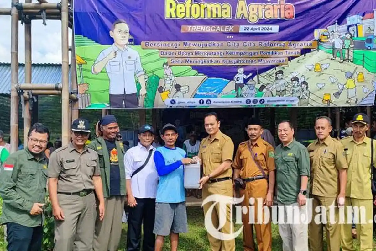 PTSL 2024 Sasar 10 Kecamatan di Trenggalek, Desa Dongko Dapat Jatah Paling Banyak