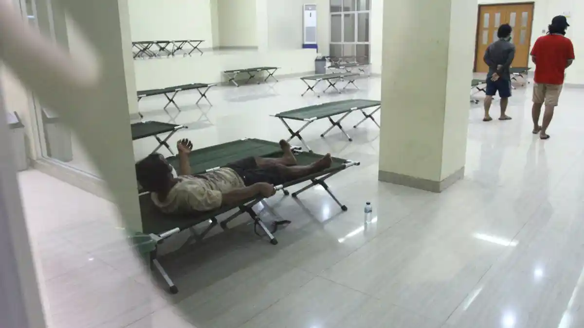 VIDEO: Suasana GOR Penampungan Tunawisma dan PMKS