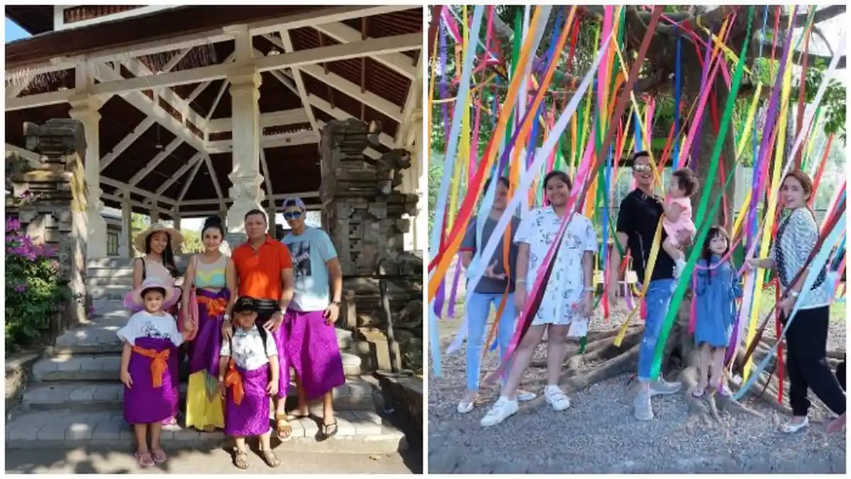 Potret Seru 10 Artis Tanah Air Bersama dengan Keluarga saat Libur Lebaran