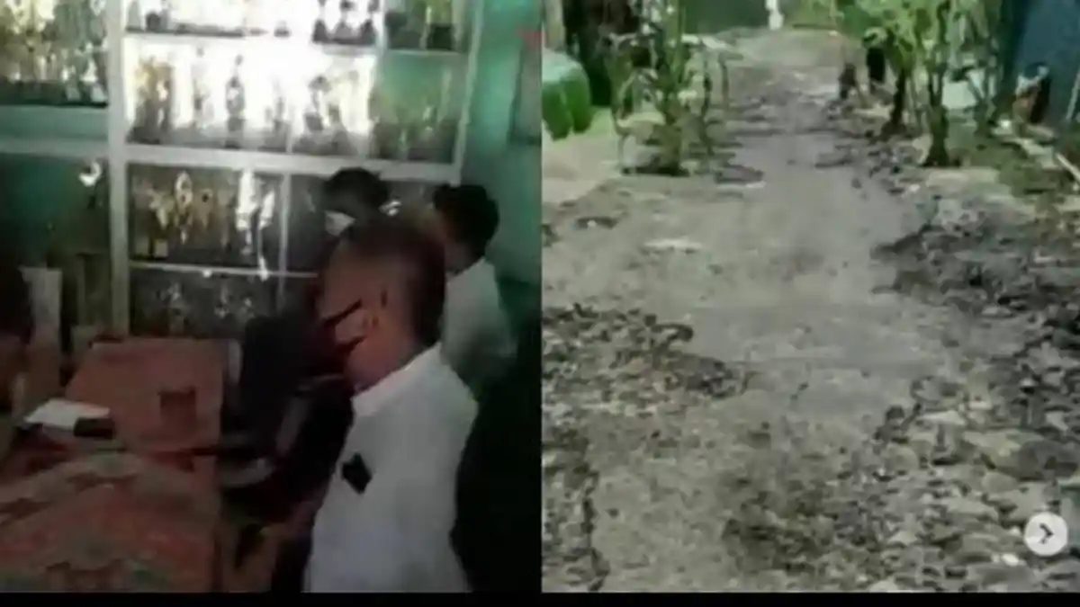 Pak Eko Guru SMP Diamuk Perangkat Desa karena Posting Jalan Rusak di FB, Begini Nasibnya Kini