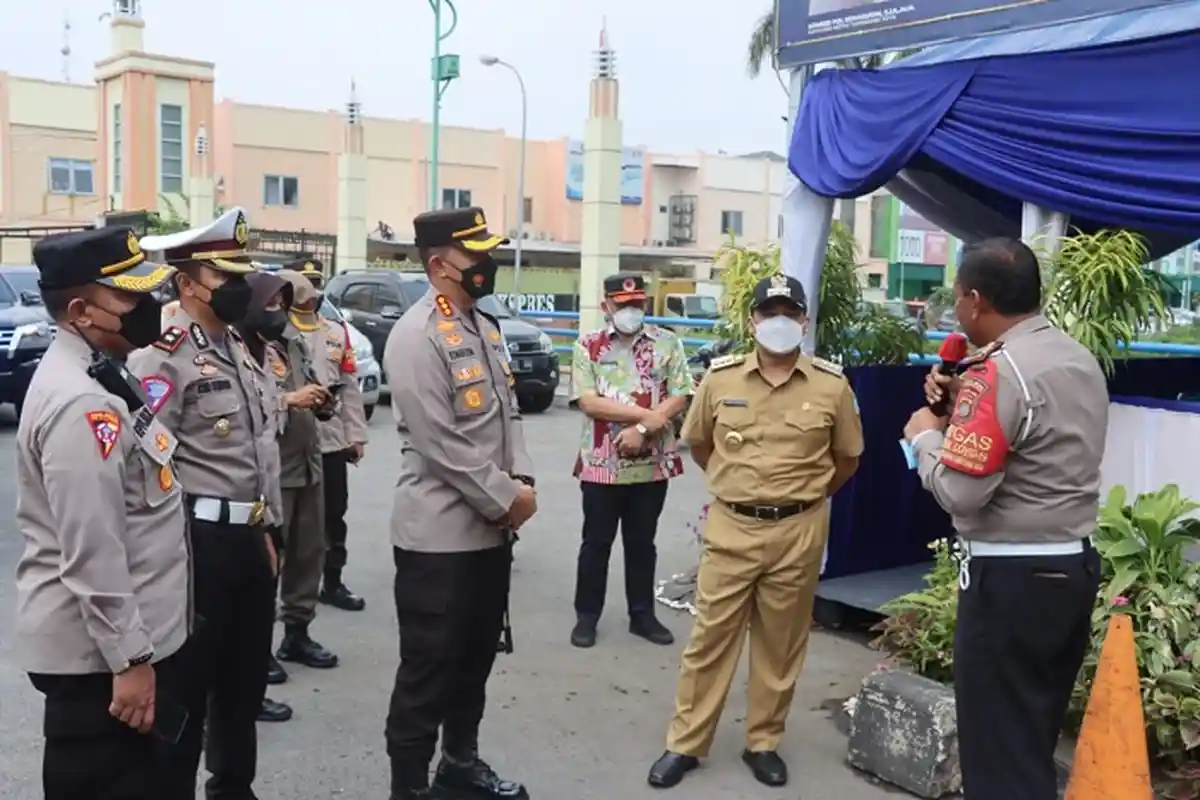 Polres Metro Tangerang Kota Siapkan 9 Pos Pengamanan dan Pelayanan Arus Mudik Lebaran 2022