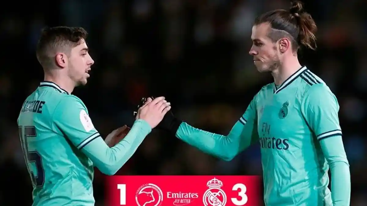 Gareth Bale Cetak Gol Pembuka, Real Madrid Melaju ke16 Besar Copa del Rey