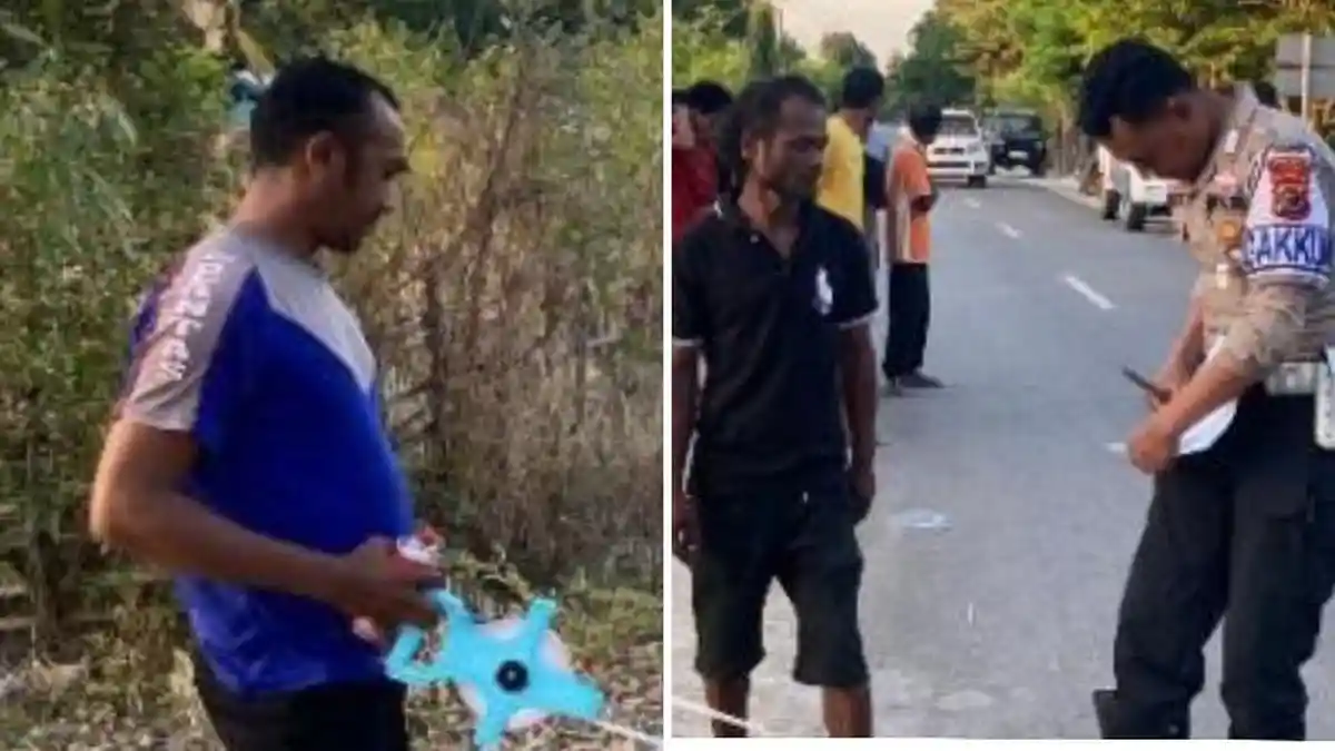 Kecelakaan Maut, Seorang Pemotor Tewas, Korban Ditabrak Motor Kecepatan Tinggi Lalu Kabur