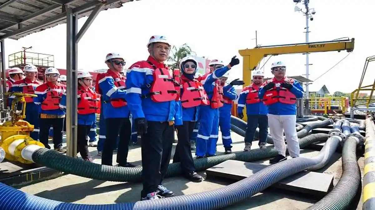 Dewan Komisaris Pertamina Tinjau Terminal Pangkalbalam, Tinjau Ketahanan Energi di Babel