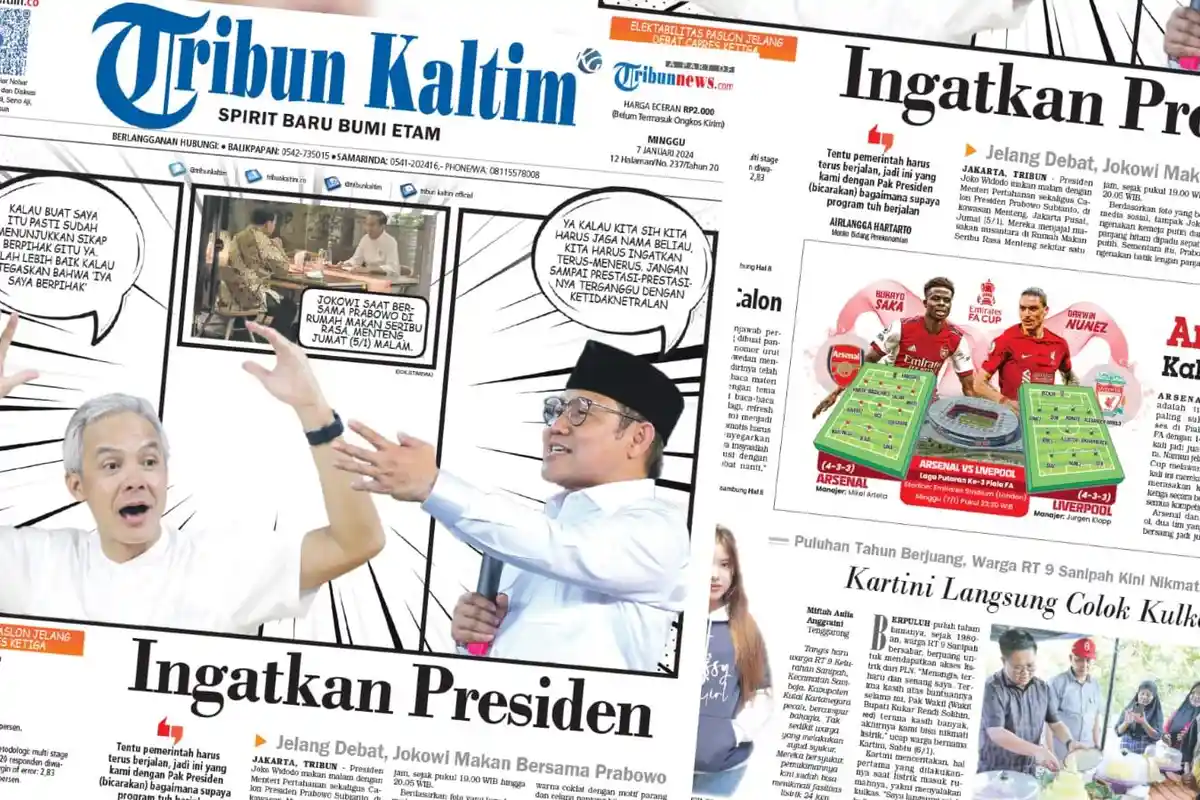 Jokowi Makan Malam Bareng Prabowo Jelang Debat Capres Ketiga, Ganjar dan Cak Imin Ingatkan Presiden