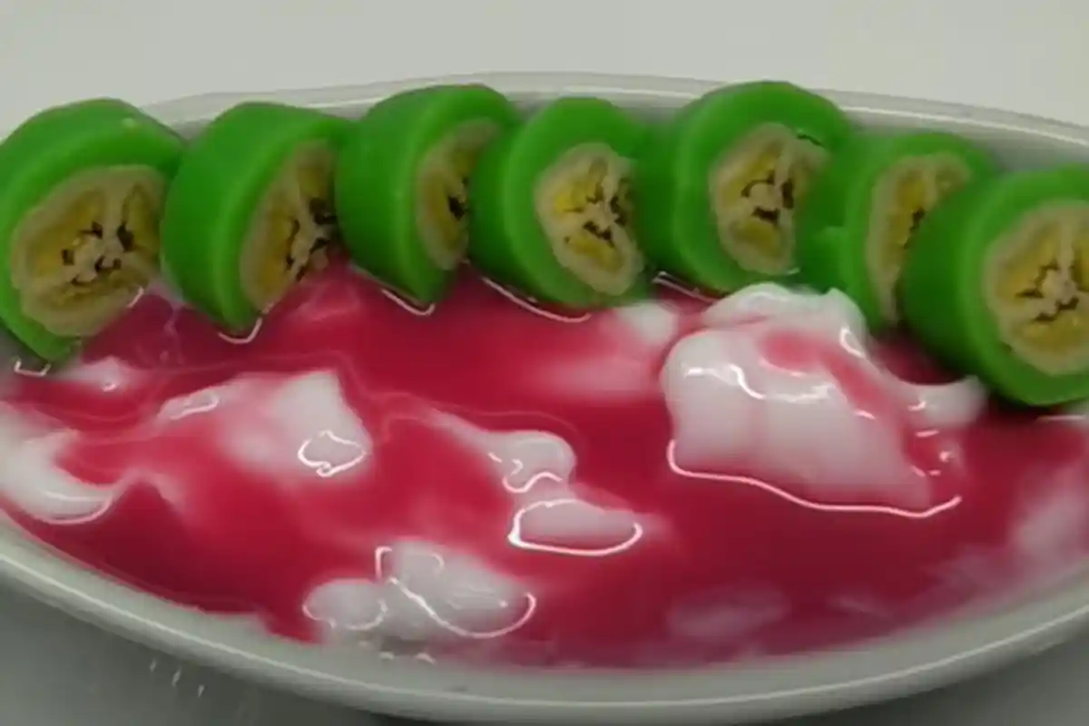 Resep Es Pisang Ijo untuk Buka Puasa Menyegarkan
