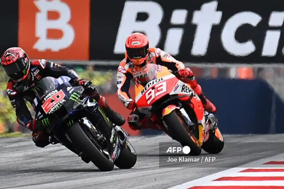 MotoGP 2021 Amerika, Marc Marquez Terkesan dengan Kecepatan Fabio Quartararo