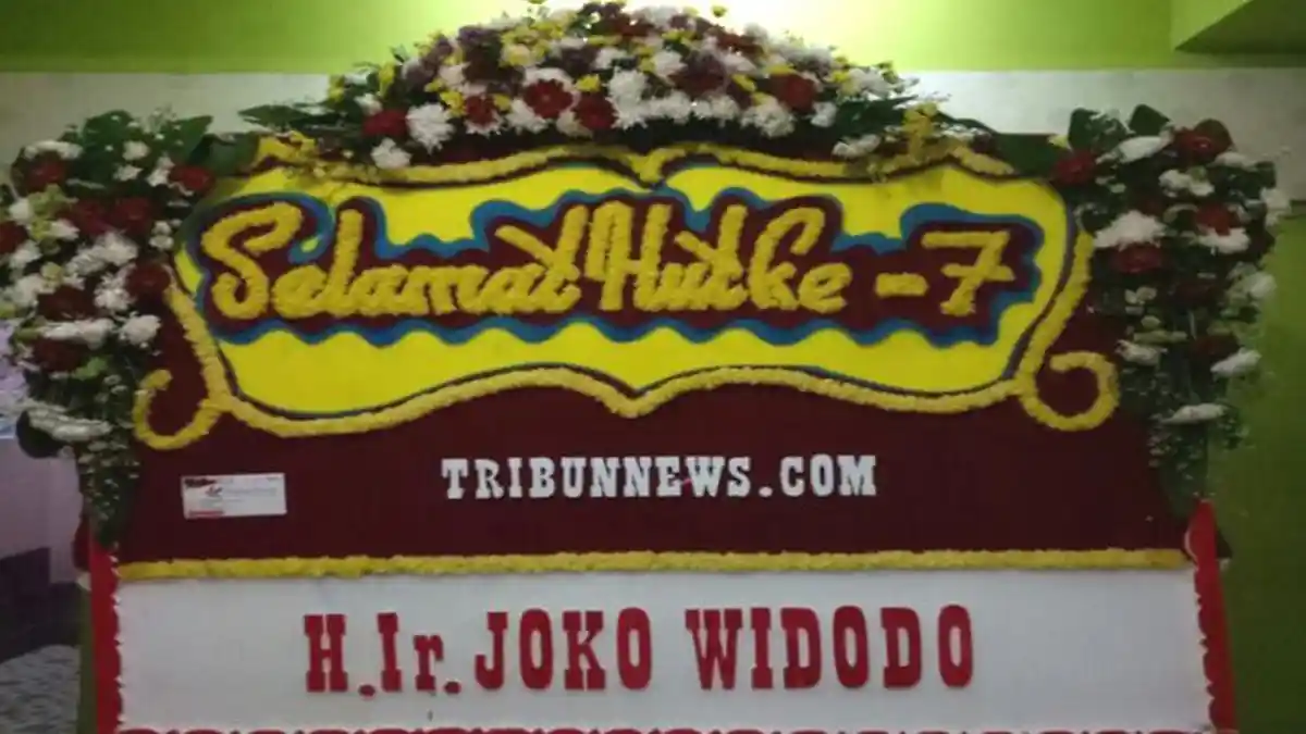 Presiden Jokowi: Selamat HUT ke-7 Tribunnews.com