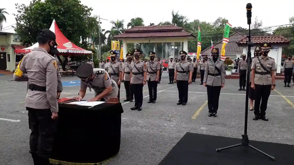 4 Perwira Polres Pangkalpinang Dirotasi, Jabatan Kabag Ops Diganti