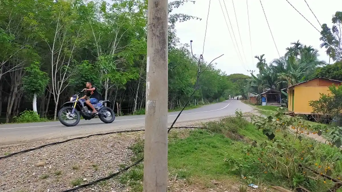 Disenggol Truk, Kabel Listrik Terlepas dan Jatuh, Suplai Listrik ke Pelanggan Putus