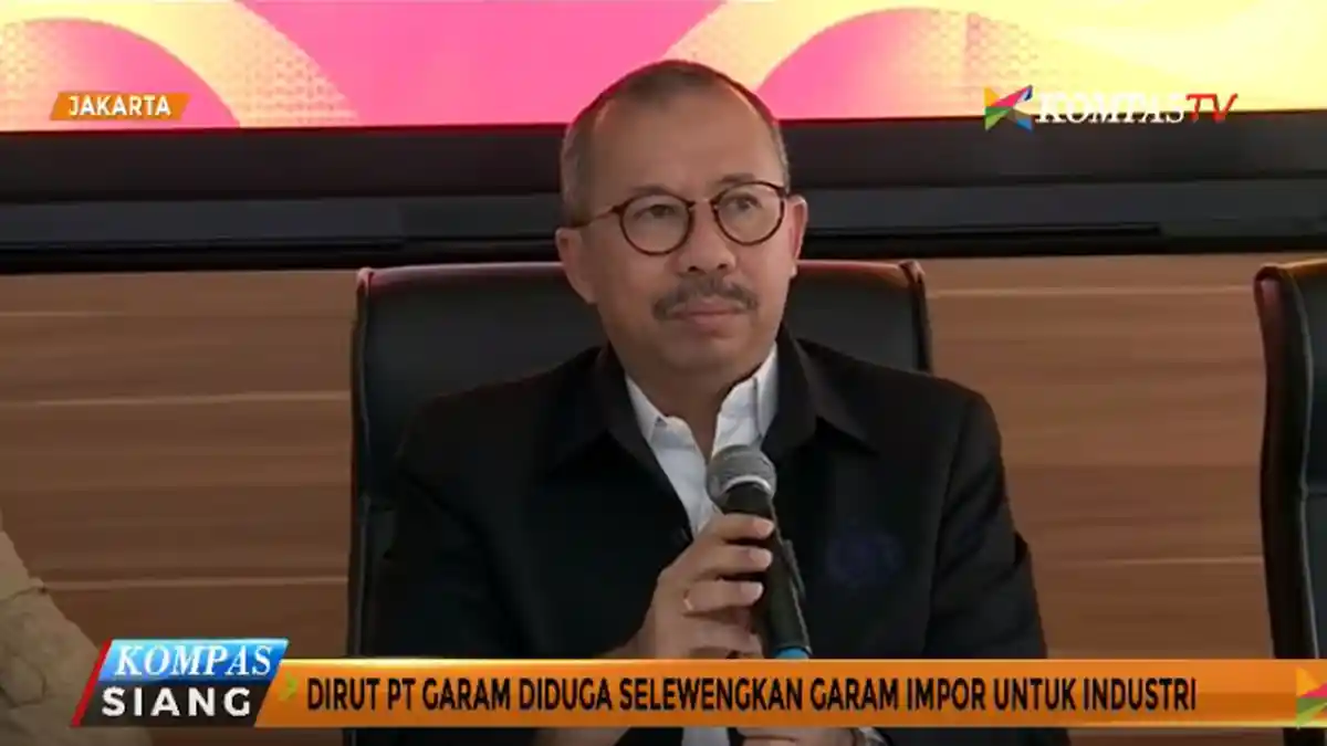 Dirut PT Garam Dicokok Usai Borong Garam Industri, Rugikan Negara Rp 3,5 Miliar