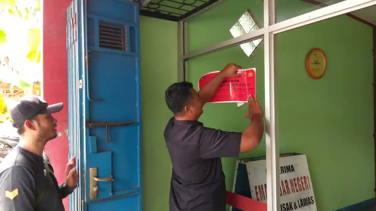 BI Purwokerto Tertibkan 5 Kantor Money Changer Ilegal