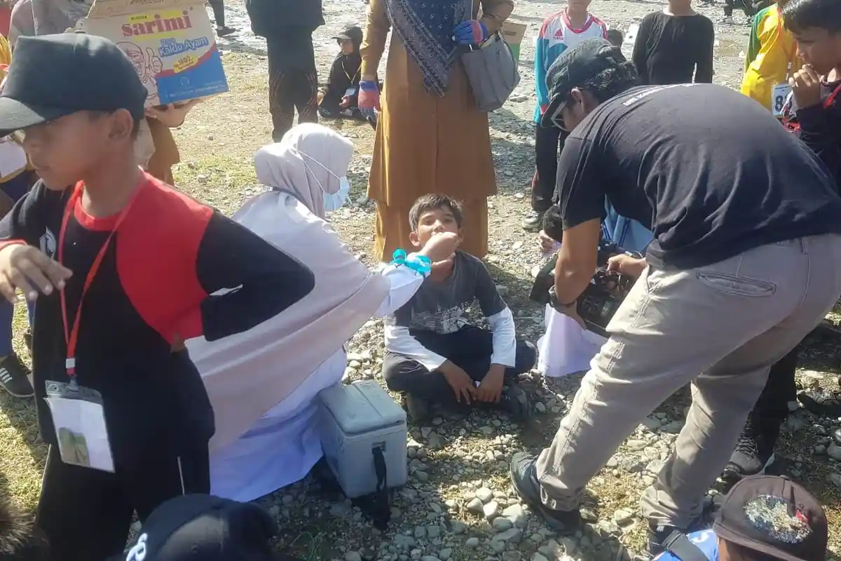 47.331 Anak di Pidie Telah Diimunisasi Polio, Pj Bupati Optimis Capai Target