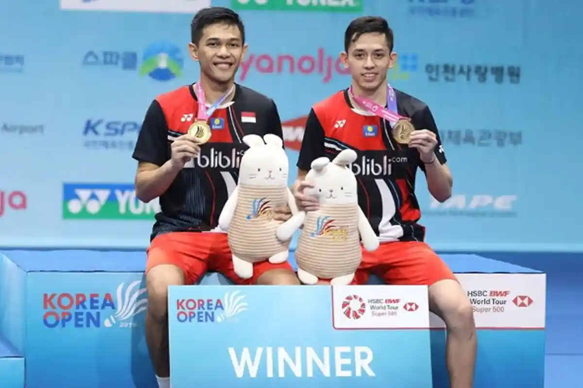 Update Ranking BWF Pekan 40: Juarai Korea Open 2019, Fajar/Rian Masuk 5 Besar Dunia