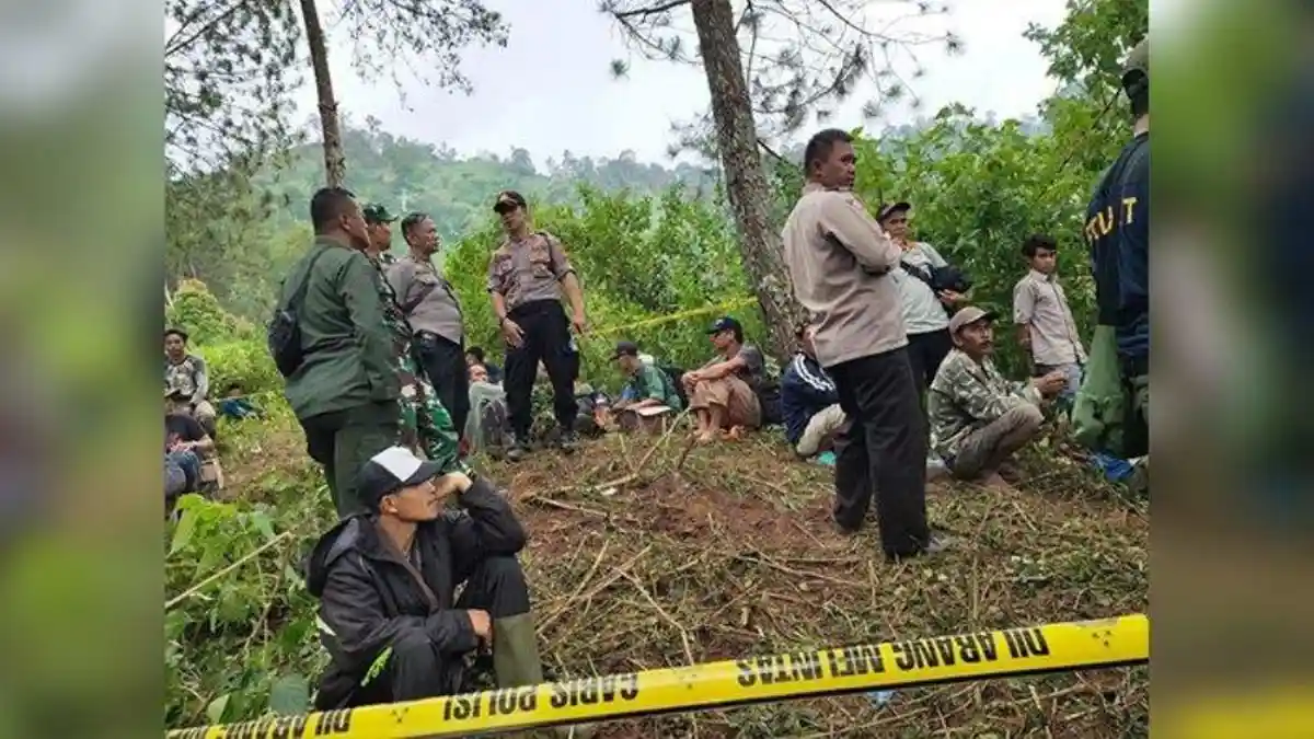 Mayat Perempuan Ditemukan di Hutan Gunung Halu, Terbungkus Karung