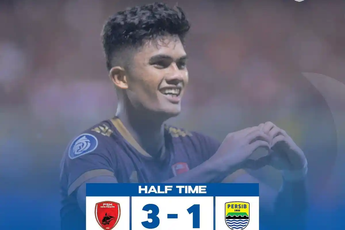 Ramadhan Sananta Dkk Berondong Skuad Luis Milla 5 Gol ! Skor Sementara Persib Vs PSM Makassar Liga 1